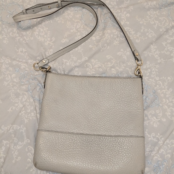 Gray Kate Spade Bay Street Cora Crossbody Purse - Picture 3 of 5